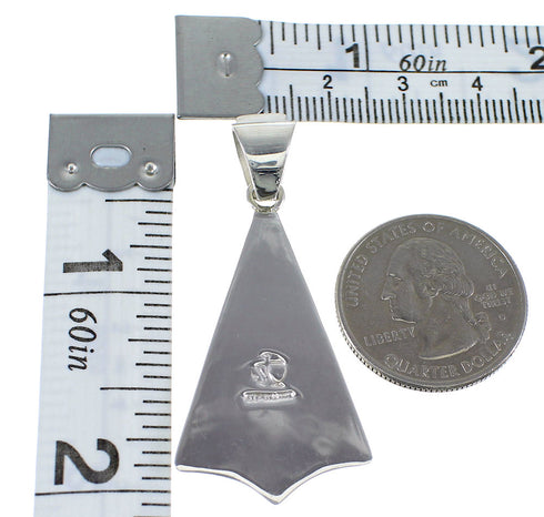 Genuine Sterling Silver Multicolor Pendant YX51749